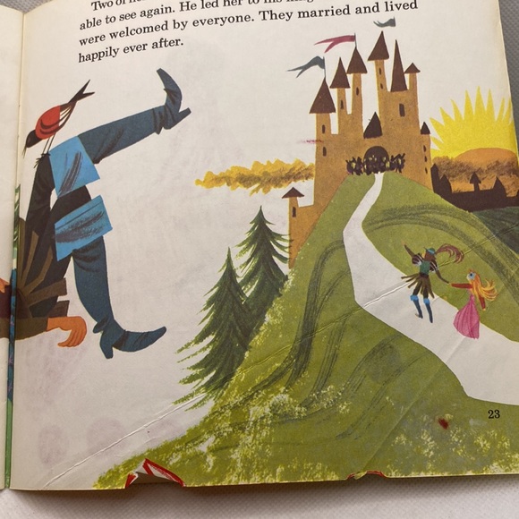 Disneyland The Story of Rapunzel Children’s Book and Vinyl Record 1970 - Picture 11 of 16